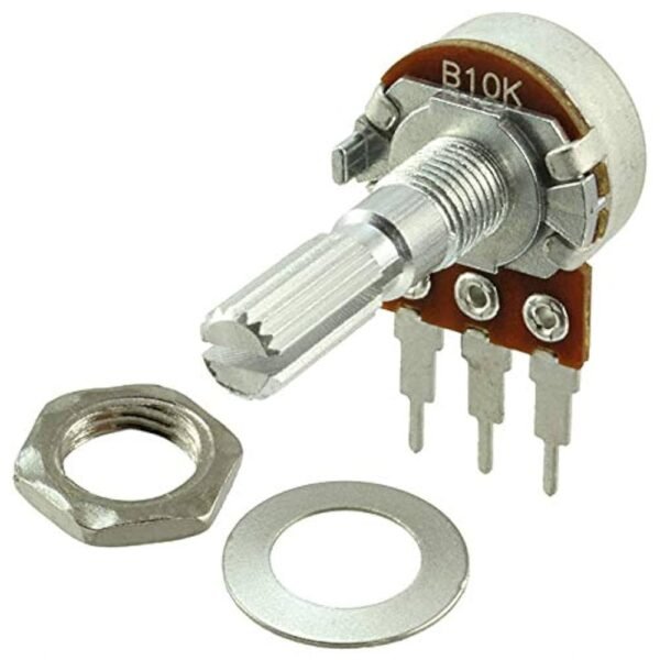 10K Ohm Potentiometer – Variable Resistor (Rotary Type)