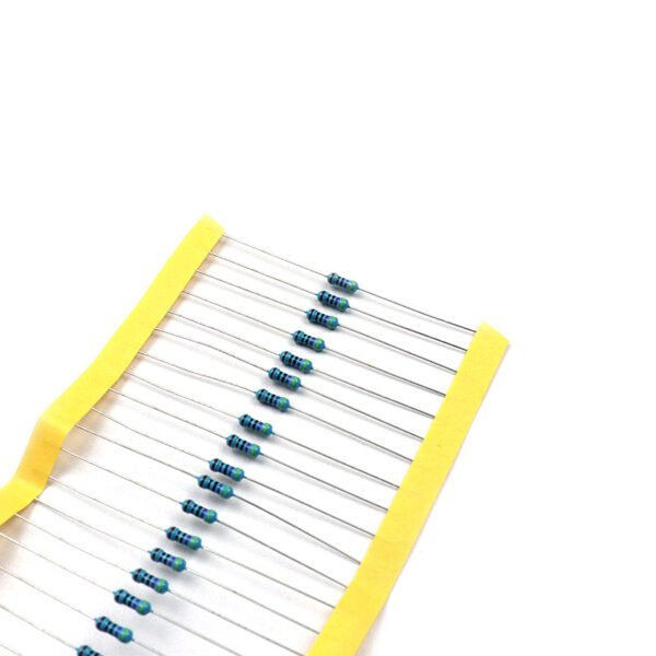 4.7K Ohm 1W Metal Film Resistor – High Precision, 1% Tolerance(Pack of 10)