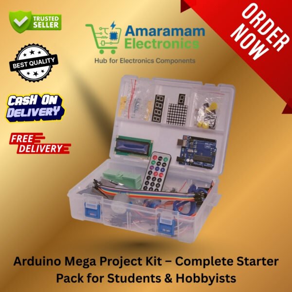 Arduino Mega Project Kit – Complete Starter Pack for Students & Hobbyists