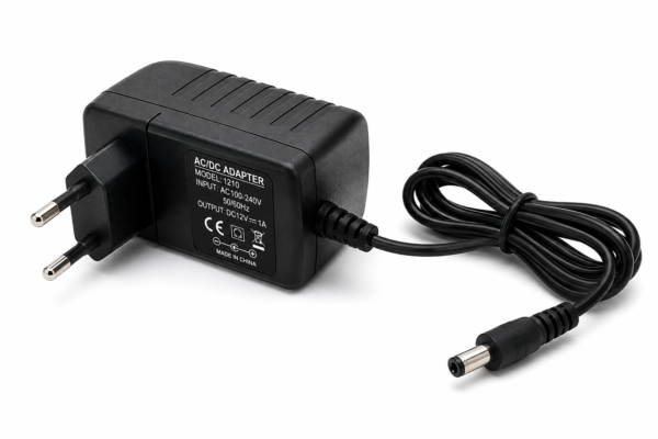 External 6–12 V DC Power Supply
