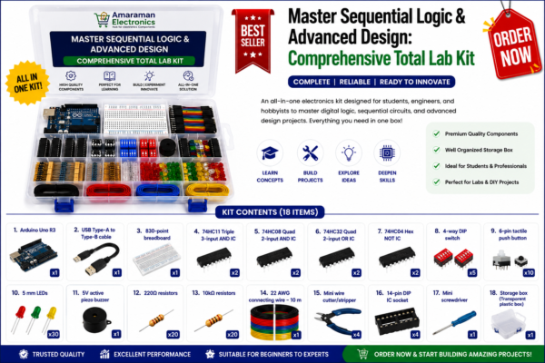 Master Sequential Logic & Advanced Design: Comprehensive Total Lab Kit