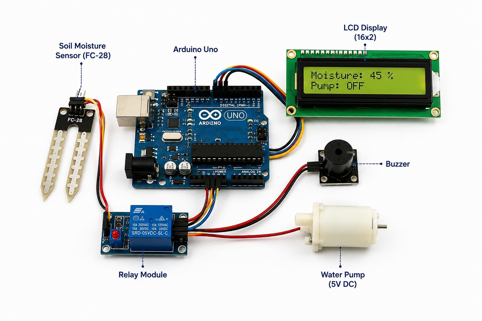 Driver Drowsiness Detection Circuit Diagram