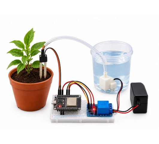 Smart Irrigation System Using ESP32