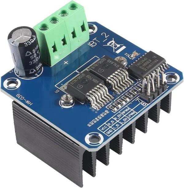 BTS7960 43A H-Bridge Motor Driver Module